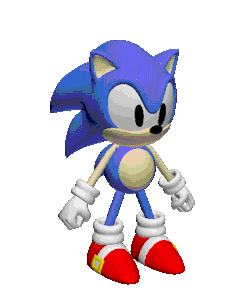 Sonic The Hedgehog 3D Sticker