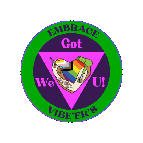 EMBRACE VIBE'ER'S Sticker