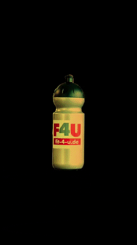 Fit4U drink bottle f4u fit4you GIF