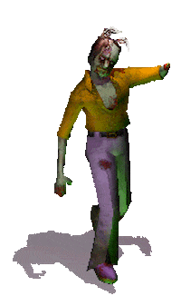 zombie STICKER