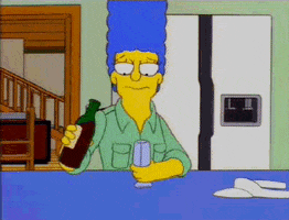 Wine Simpsons GIF by Cheezburger