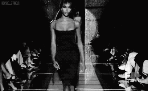 Image result for naomi campbell walk gif