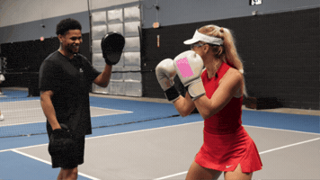 Fun Sparring GIF by Anna Leigh Waters