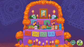 day of the dead mexico GIF by PBS KIDS