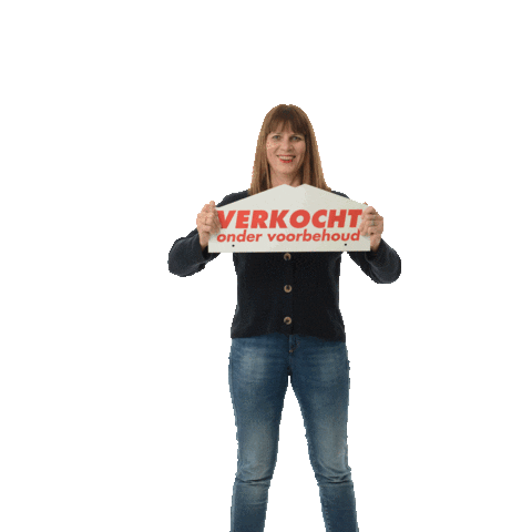 Makelaar Sandra Sticker by Kuenen Makelaardij