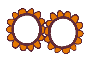 Gafas Sticker by elgalgoazul