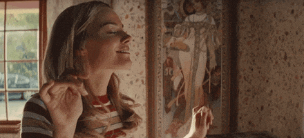 margot robbie trailer GIF