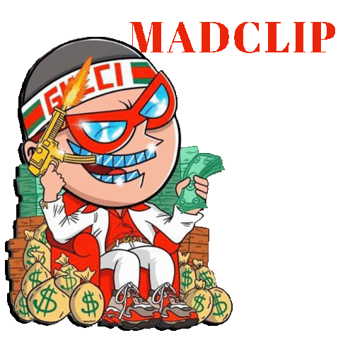 Mad Clip Sticker