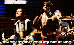 red hot chili peppers grammys GIF