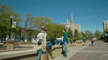 College Spring GIF by Creighton University
