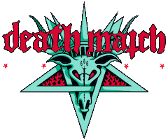 Deathmatch Deathmatchnewyork Sticker by ThrasherMag