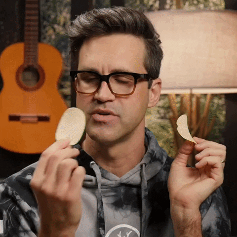 good mythical morning chips GIF by Rhett and Link
