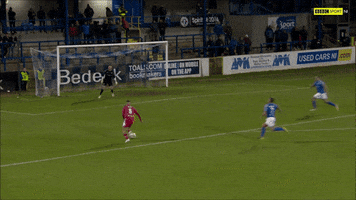 Goal Top Corner GIF by Cliftonville Football Club