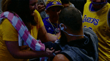 los angeles lakers baby GIF by NBA