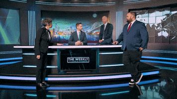 charlie pickering head turn GIF by The Weekly with Charlie Pickering