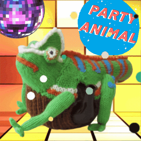 Party Animal Dance GIF by TeaCosyFolk