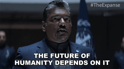 The Expanse Humanity GIF by Amazon Prime Video - Find & Share on GIPHY
