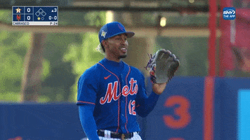 New York Mets Smile GIF by SNY