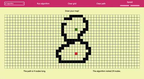 GitHub - gerardoglzb/pathfinding-visualizer: A* pathfinding algorithm ...