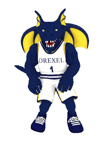 Drexel Dragons Looks Sticker by AFFOA