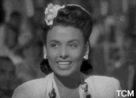 Happy Lena Horne GIF by Turner Classic Movies
