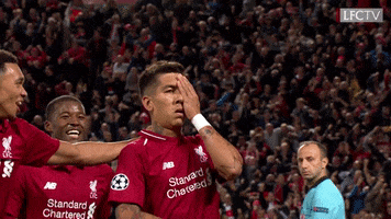 roberto firmino eye patch GIF by Liverpool FC
