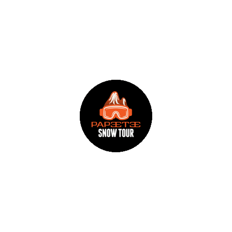 Snow Tour Sticker by Papeetebeach