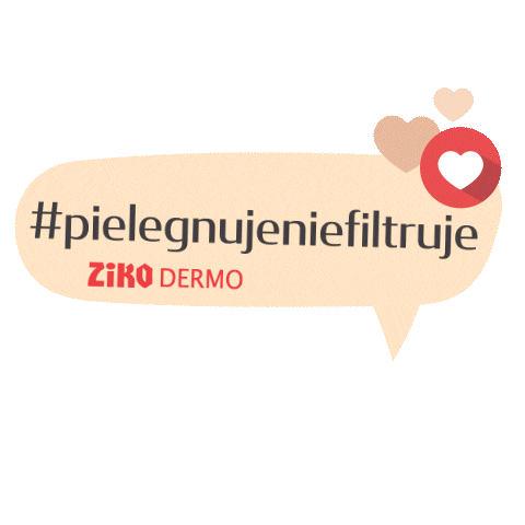 Pielegnujeniefiltruje Sticker by ZIKODERMO