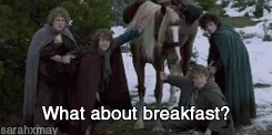 The Lord Of The Rings Breakfast GIF