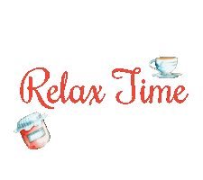 Tea Time Relax Sticker