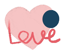 Heart Love Sticker by cathykoronakis.design