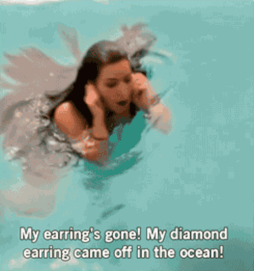 Kim Kardashian Earring GIF