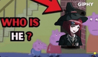 Who Is He Danganronpa V3 GIF
