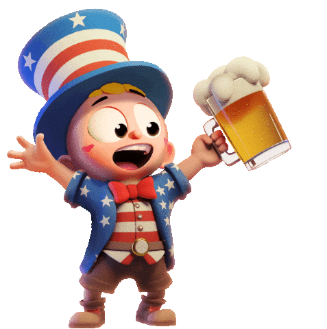 Party Beer Sticker by Play4Promo