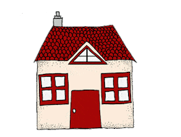 Haus Sticker by daheeme