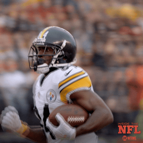 Pittsburgh Steelers Running GIF by SHOWTIME Sports