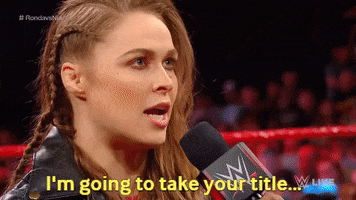 coming for you ronda rousey GIF by WWE