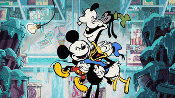 Excited Best Friends GIF by Mickey Mouse