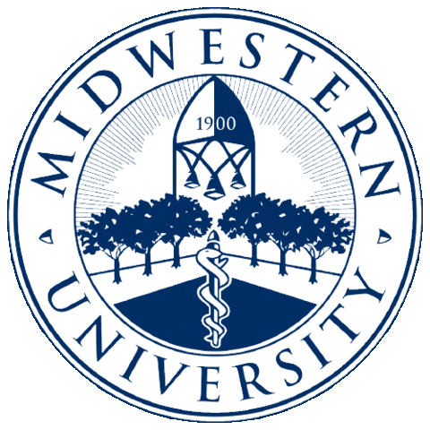 Whitecoat Sticker by Midwestern University