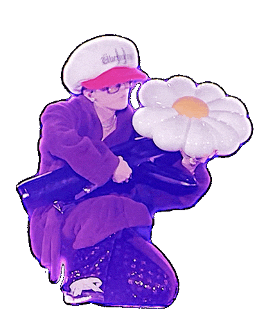 G Dragon Daisy Sticker