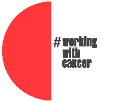 Working with Cancer Sticker