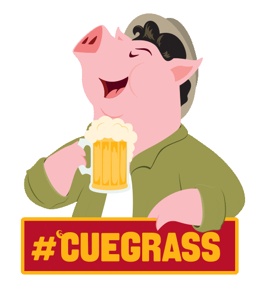Cuegrass Sticker by The Pit BBQ