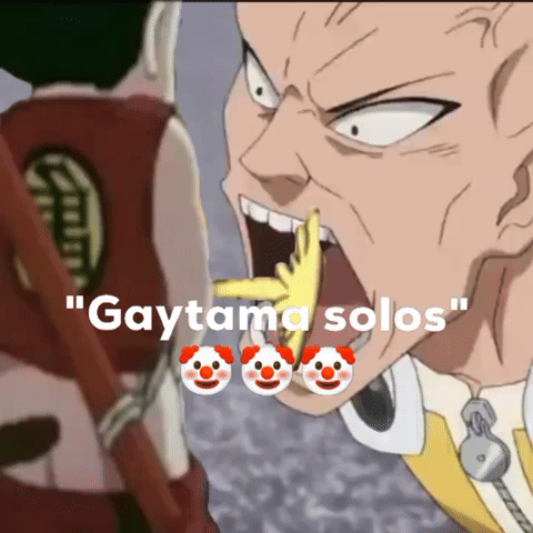 One Punch Man Goku Meme GIF