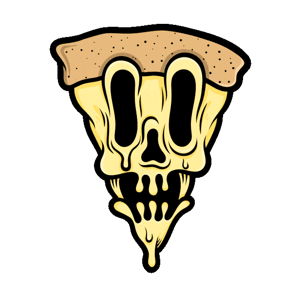 Pizza Eat Sticker by Javi Brations