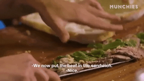roast beef cooking GIF by Munchies