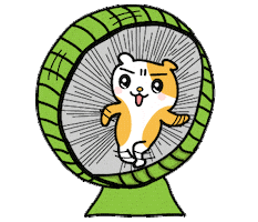 Run Movement Sticker by ouou