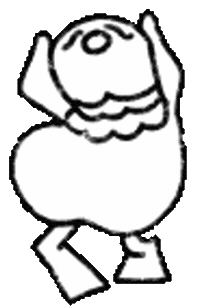 Dance Pigeon Sticker