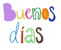 Good Morning Buenos Dias Sticker