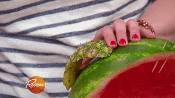 watermelon pineapple GIF by Rachael Ray Show