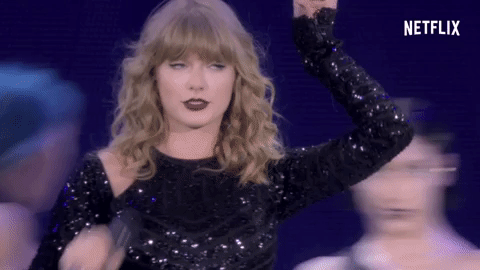 Waving Taylor Swift Gif By Netflix Find Share On Giphy